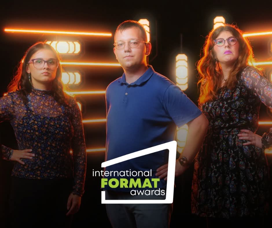 Mathieu Caron accompagne de Charles Lafortune et Sophie Prégent